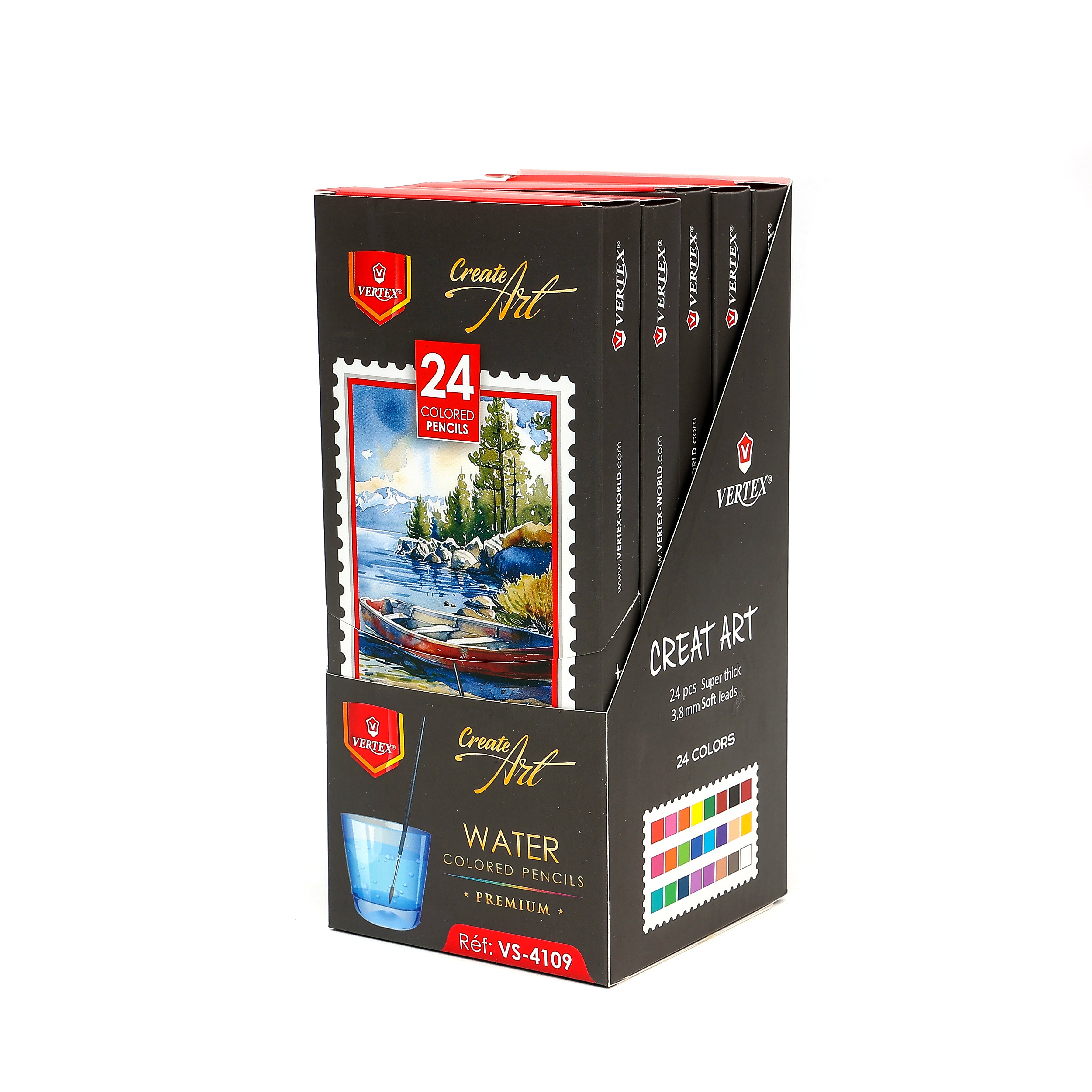 COLOR MAX AQUARELLE DE 24 PRO CREATE ART