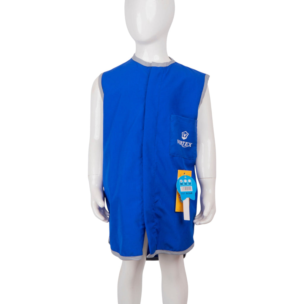 Tablier bleu préscolaire ( 5-6 ans) ref: bl-068