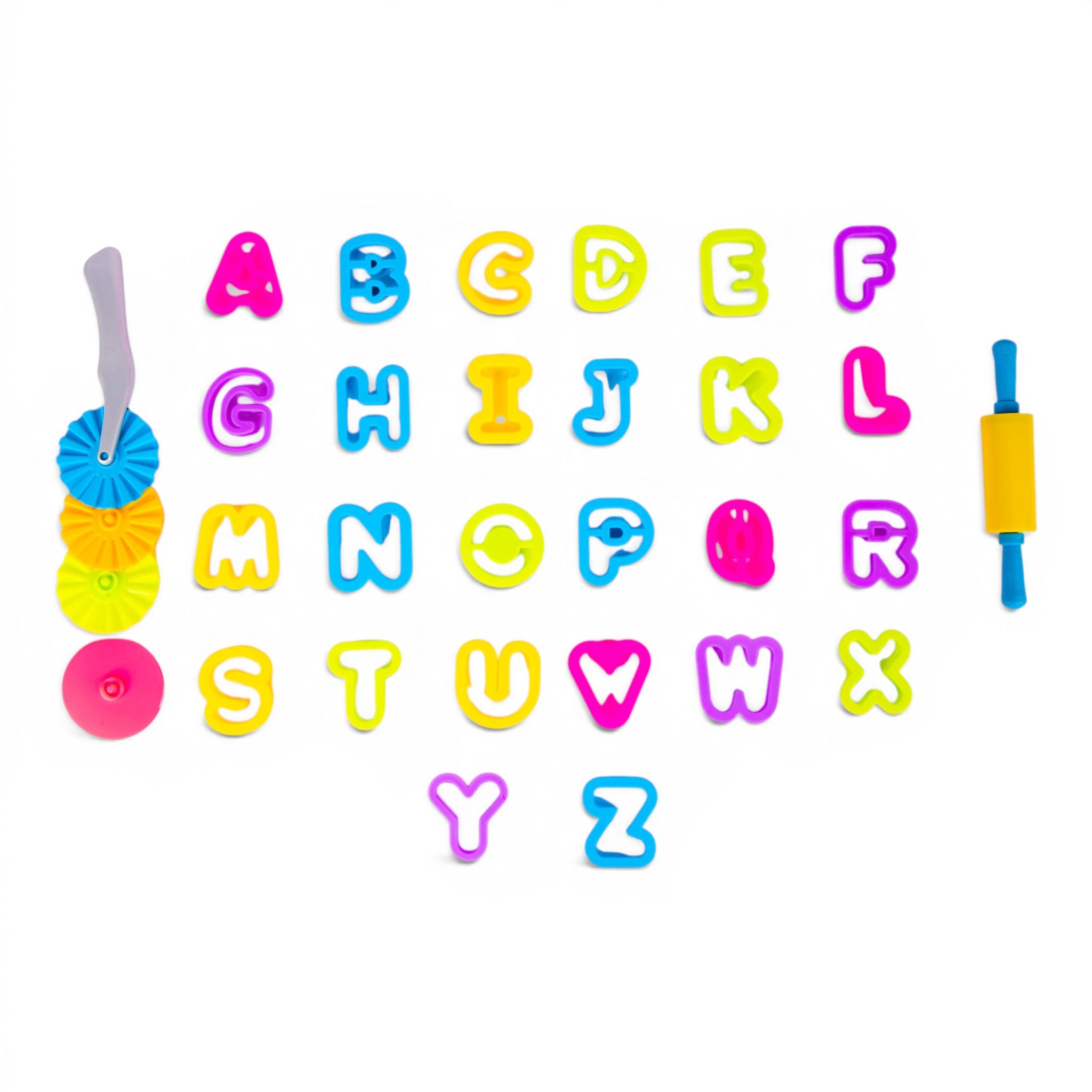 Pâte à modeler avec lettres