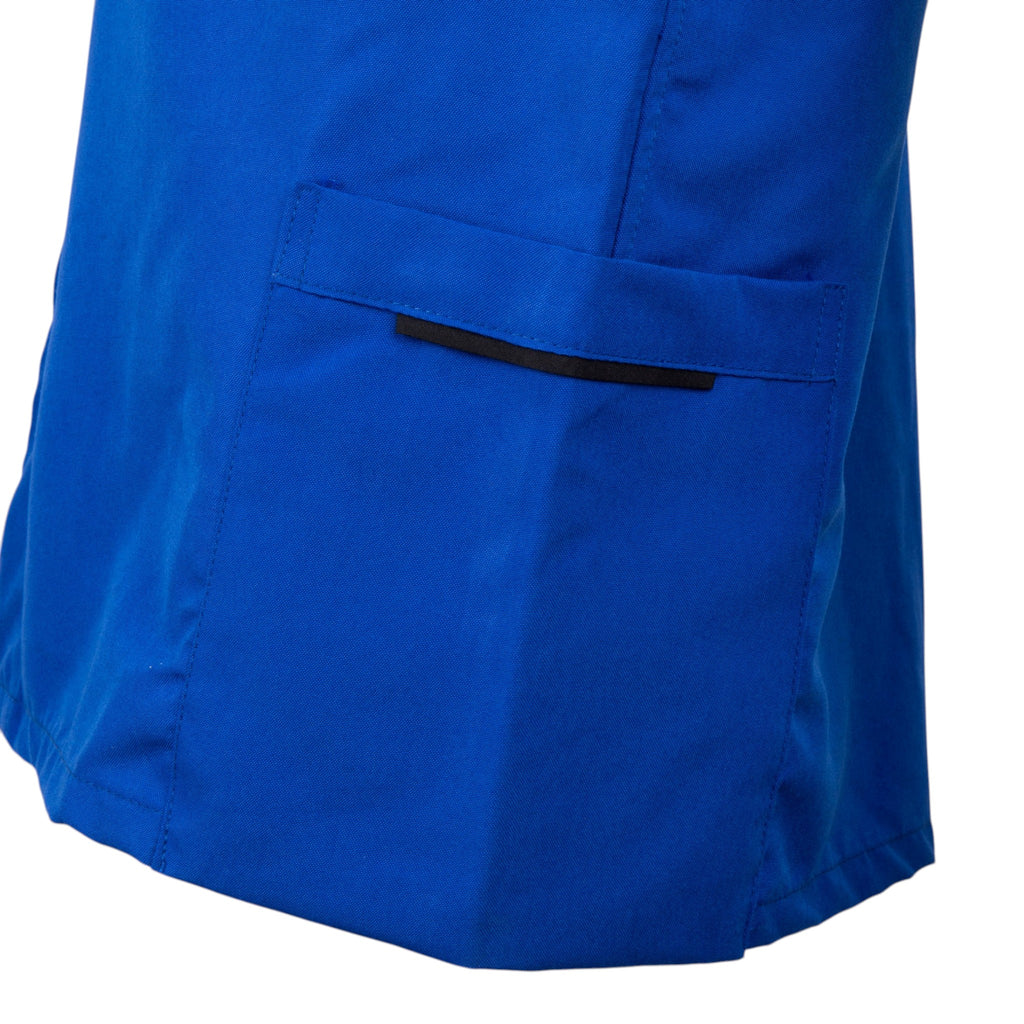 Tablier bleu primaire ( 6-8-10 ans ) ref: bl-081