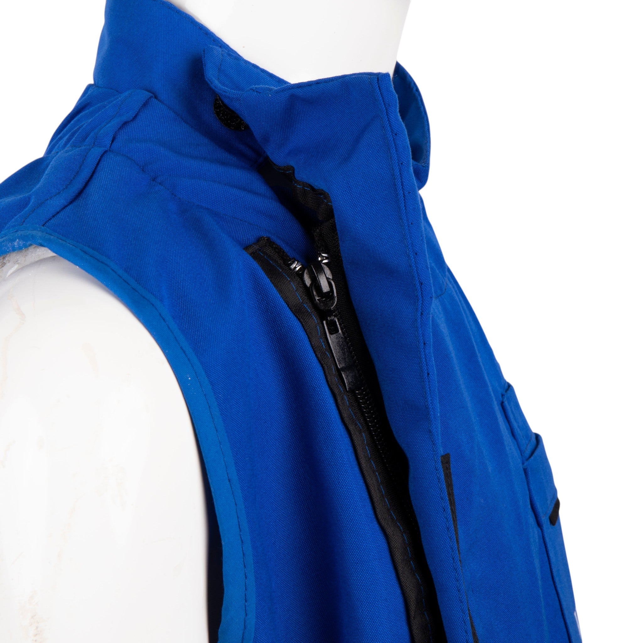 Tablier bleu primaire ( 6-8-10 ans ) ref: bl-081