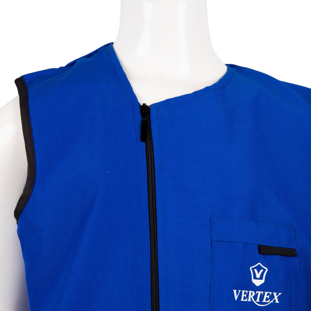 Tablier bleu primaire ( 6-8-10 ans ) ref: bl-070