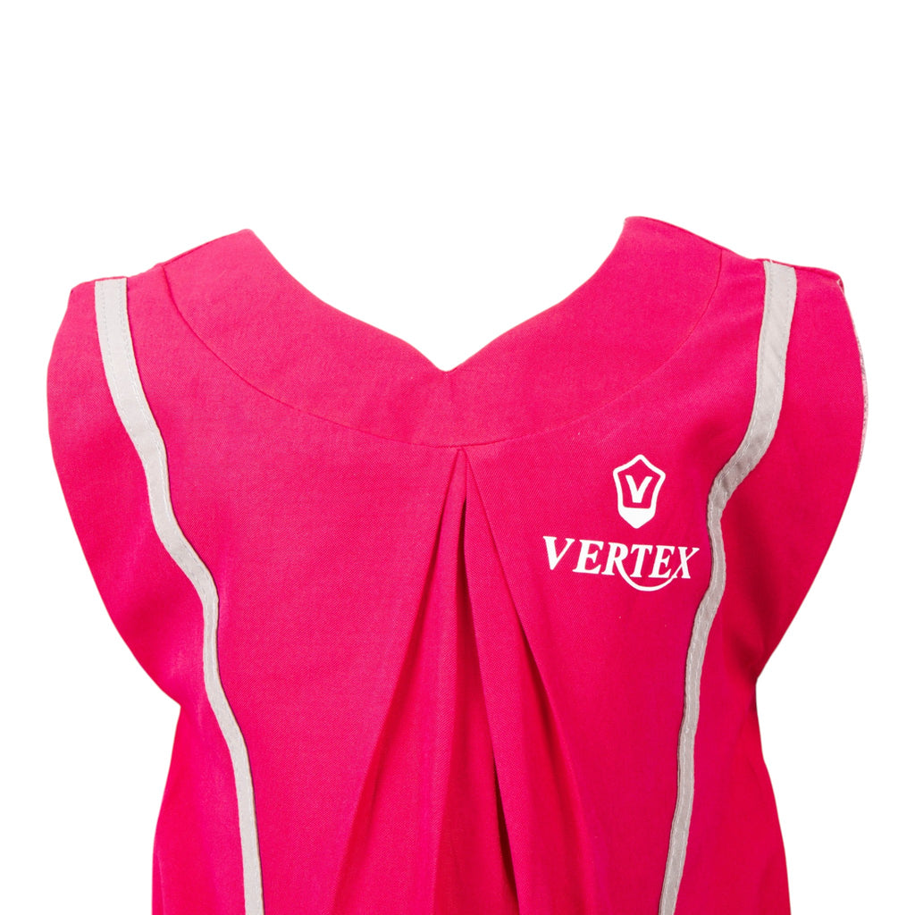 Tablier rose préscolaire ( 5-6 ans ) ref: rs-082