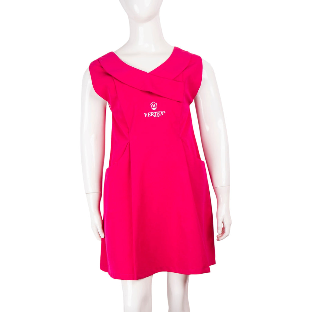 Tablier rose primaire ( 6-8-10 ans) ref: rs-084
