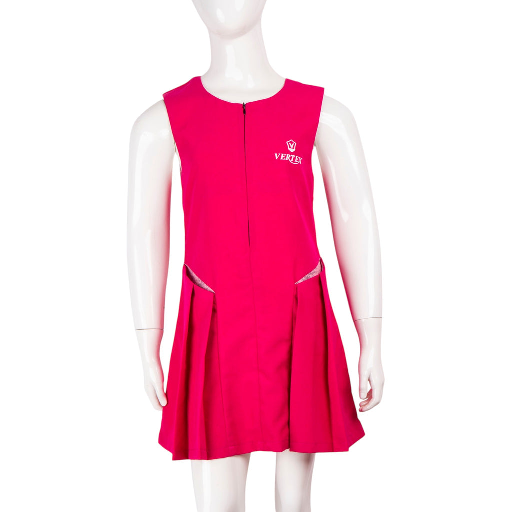Tablier rose primaire ( 6-8-10 ans) ref: rs-085