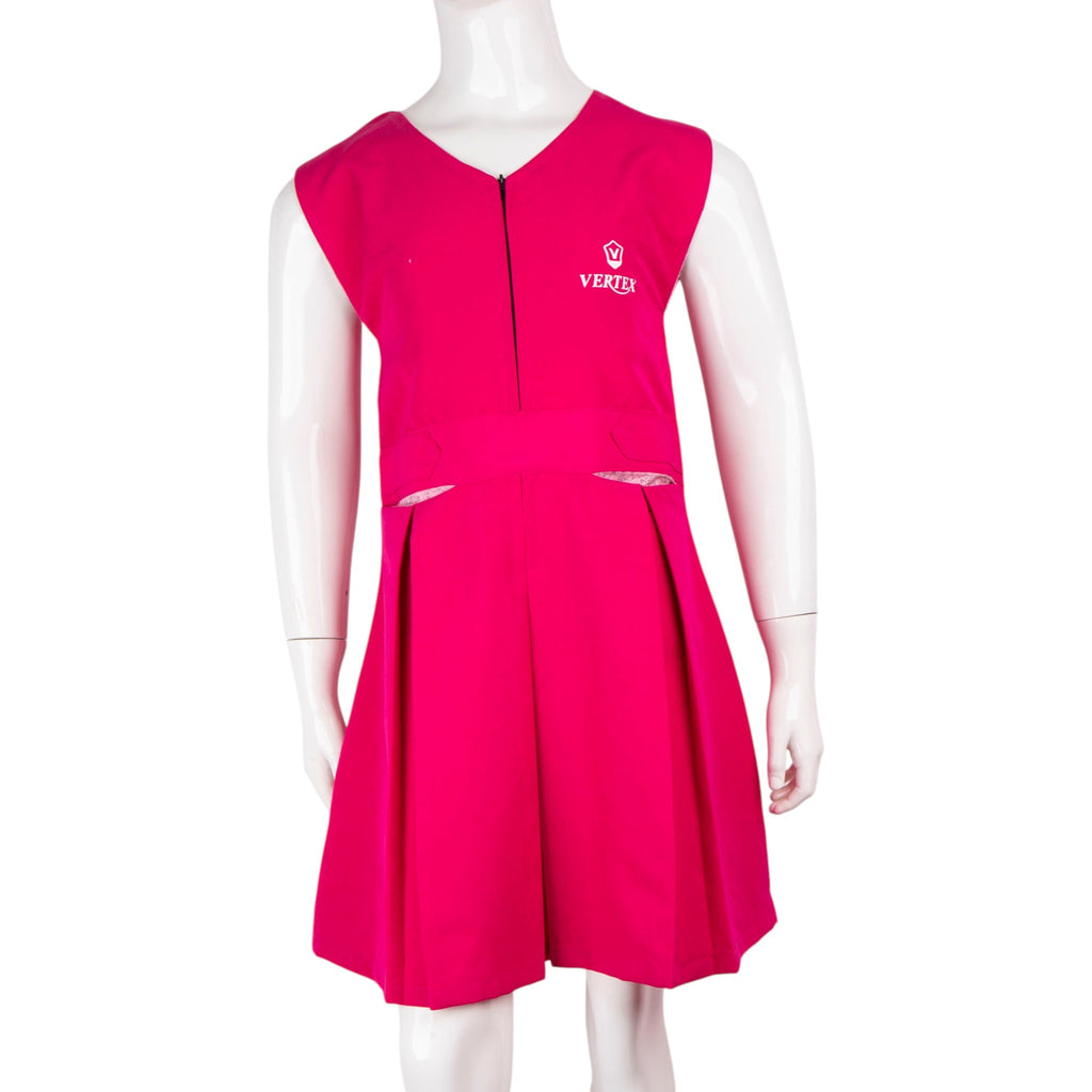 Tablier rose primaire ( 6-8-10 ans ) ref: rs-083