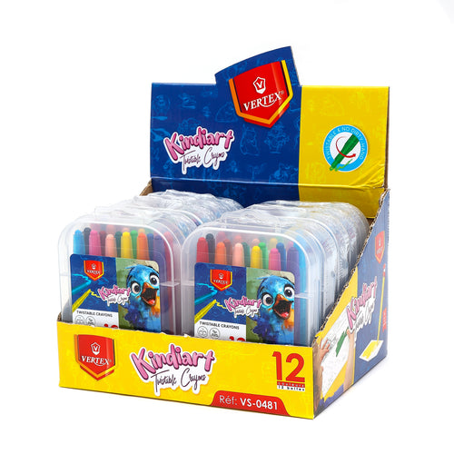 COLOR STICK ART, 12-Pack in Plastic Box VS-0481